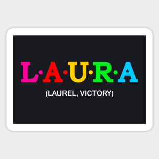 Laura - Laurel, Victory. Sticker